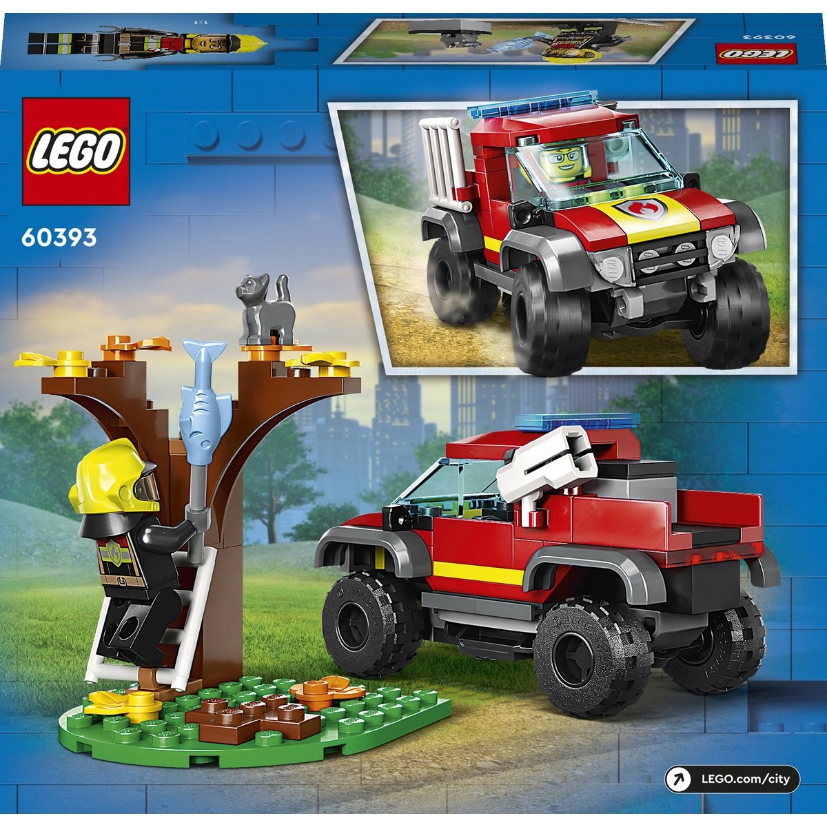 Sauvetage en tout-terrain des pompier Lego City 60393