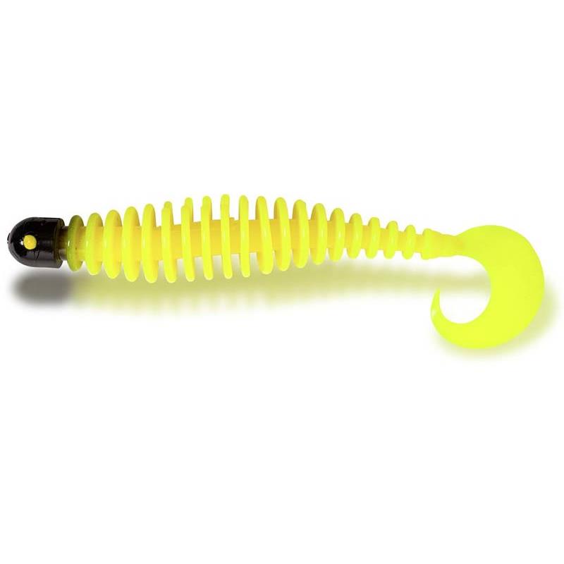 Leurre Souple Black Cat Curly Worm - 17Cm
