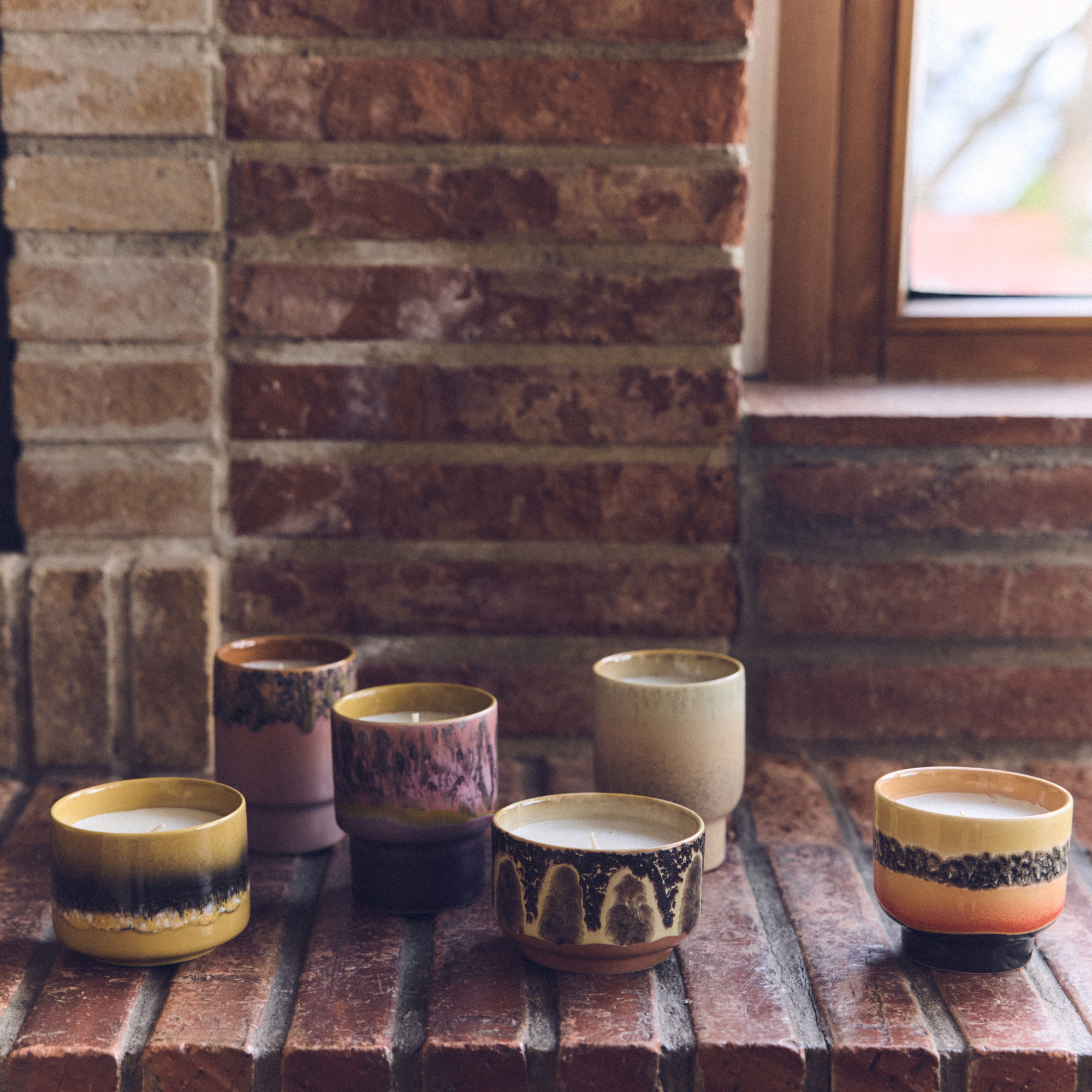 Geurkaars 70's ceramics S Kyoto