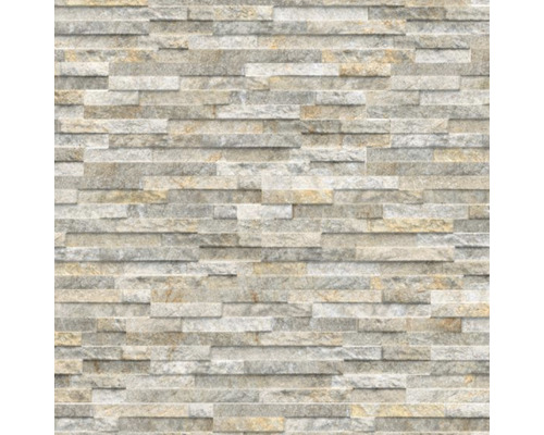 Porseleinen steengoed gevelsteen Klimex UltraStrong Firenze Sahara crème 40x16,6 cm