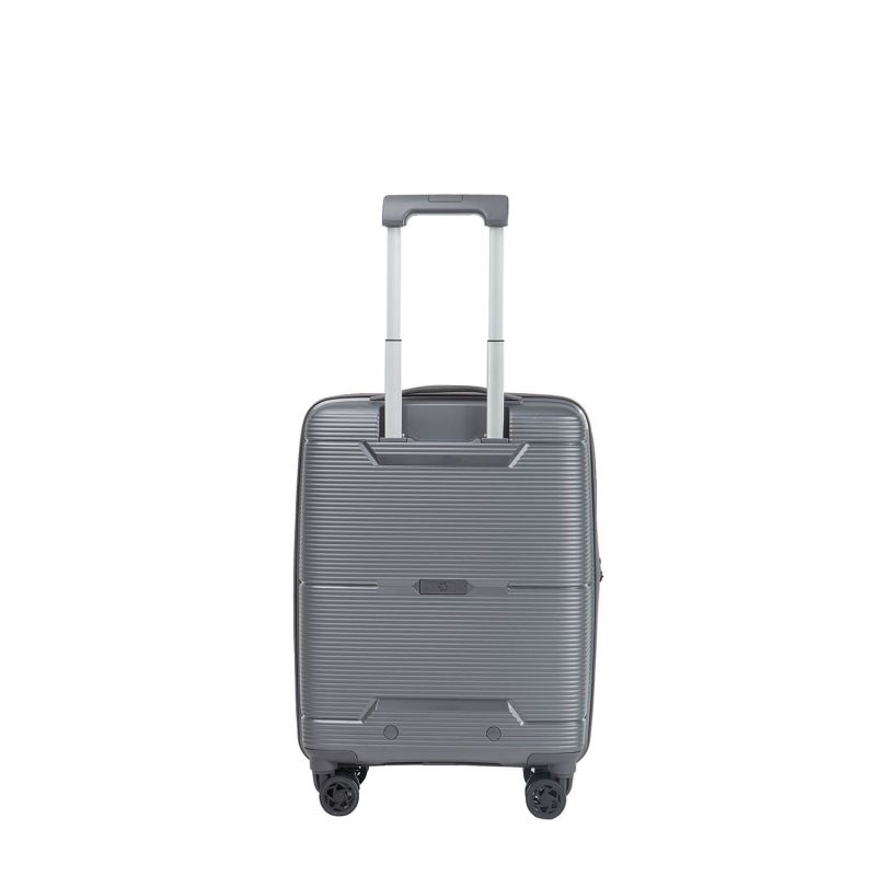 Lot de 3 valises extensibles Haree 55, 67 et 76.5 cm Pearly grey
