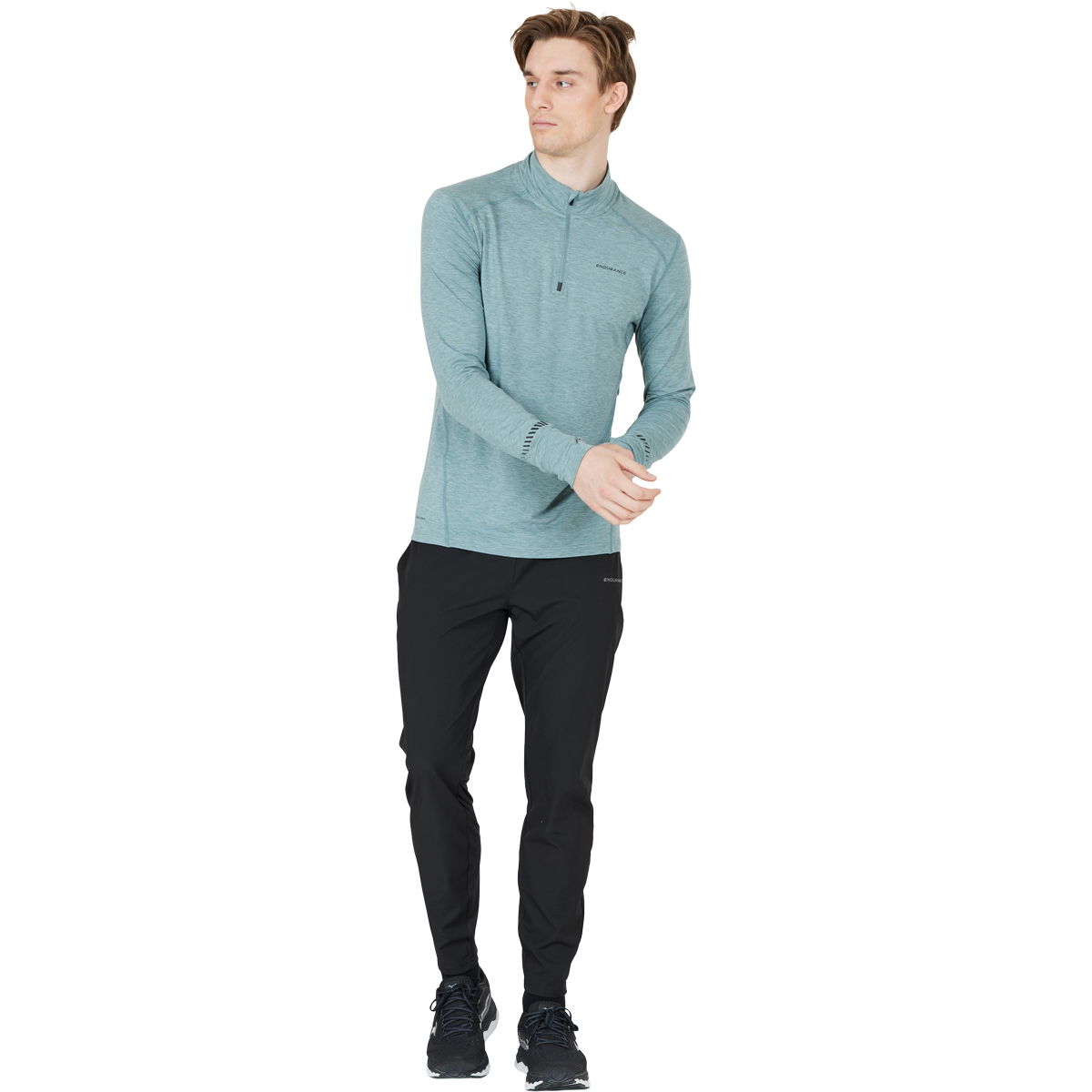 Endurance Tune Midlayer Løbetrøje Herre