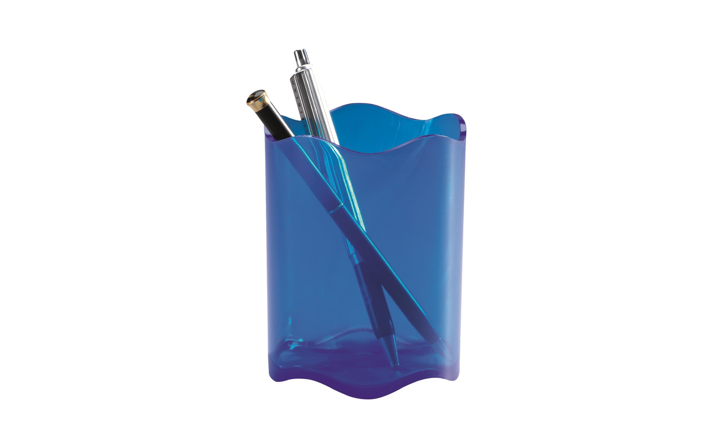 Stiftehalter Trend Blau/TransparentStifte und Utensilien Aufbewahrung
