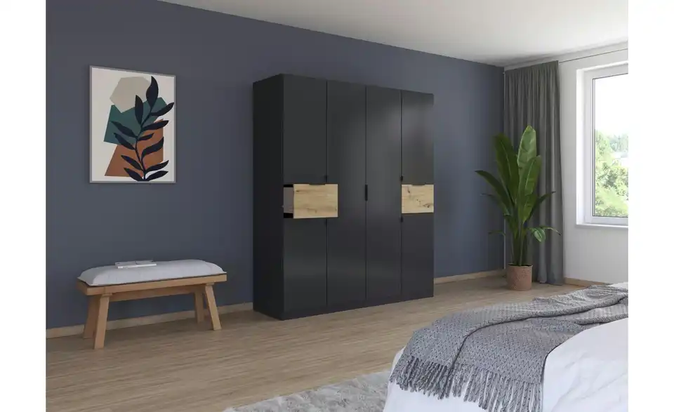 Drehtürenschrank 181 cm 6 Stück