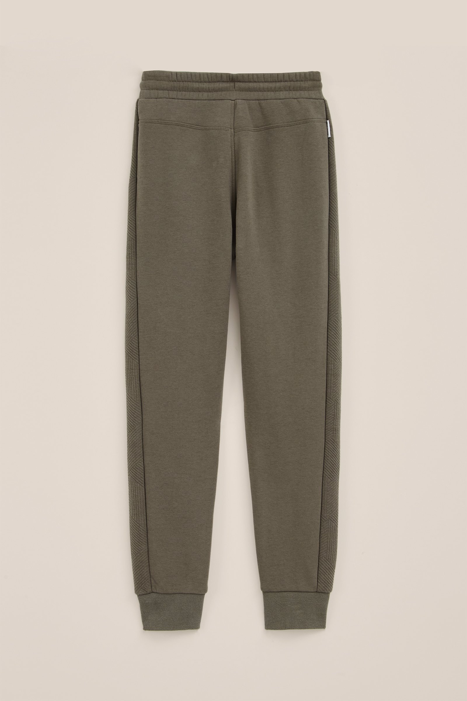 Jongens joggingbroek met tapedetail Blue Ridge Legergroen