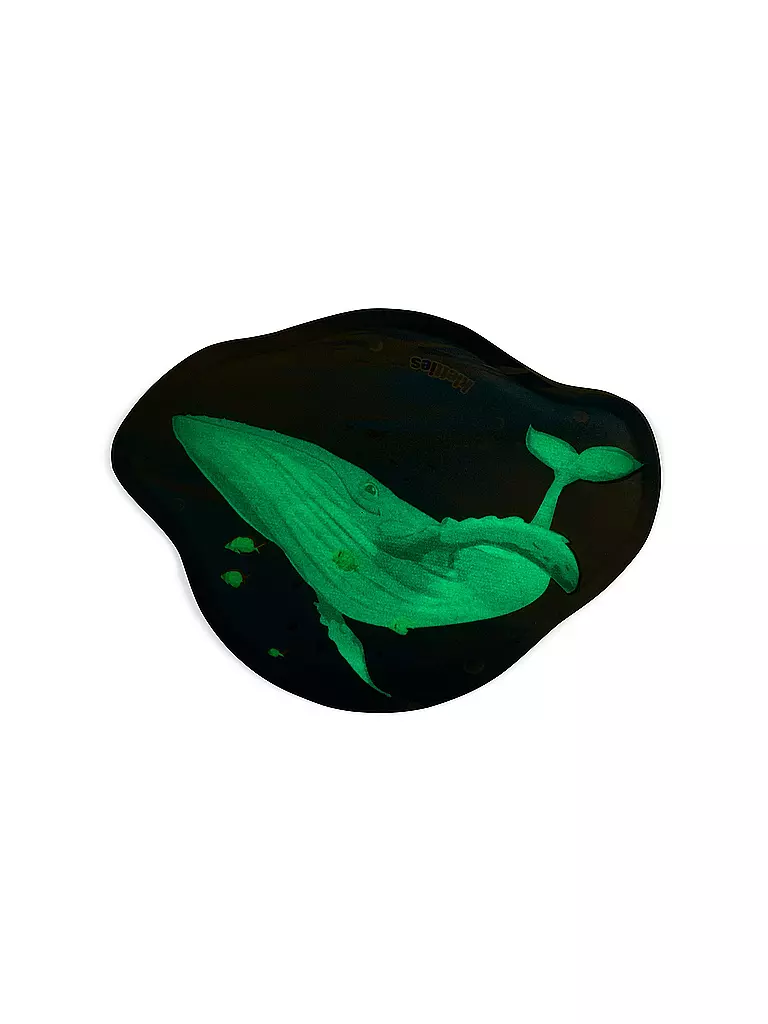 ERGOBAG Glow in the Dark Klettie - Wal  bunt