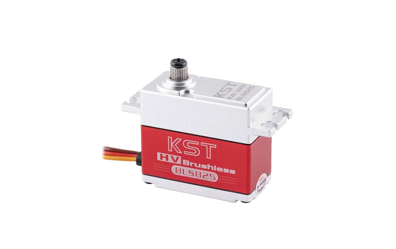Standard Servo BLS825 V8.0 35 kg, 0.11 s, Brushless HVStarkes Brushless Digital HV Servo mit Metallgetriebe und Aluminium Gehäuse