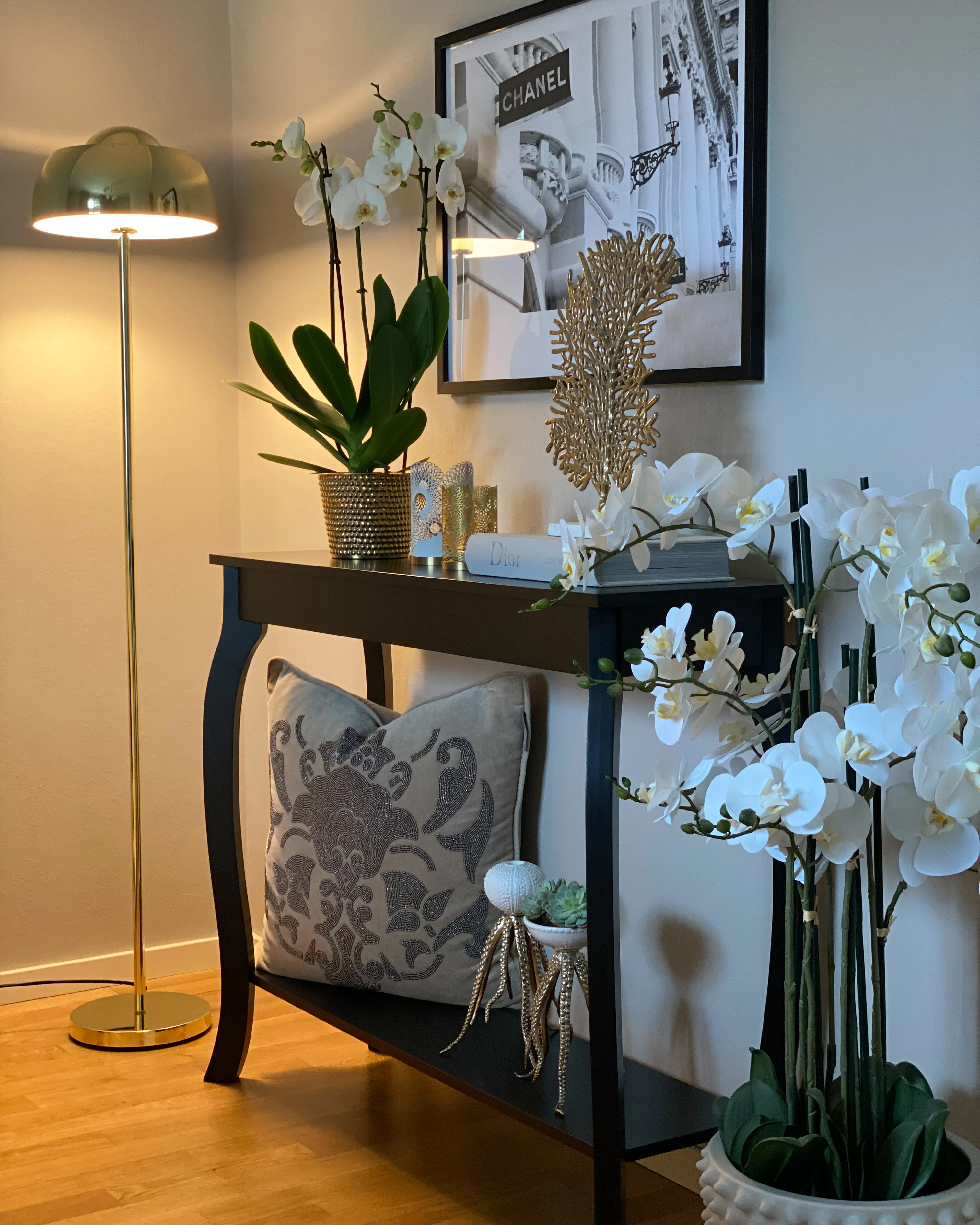 Sidetable HARTFORD Zwart