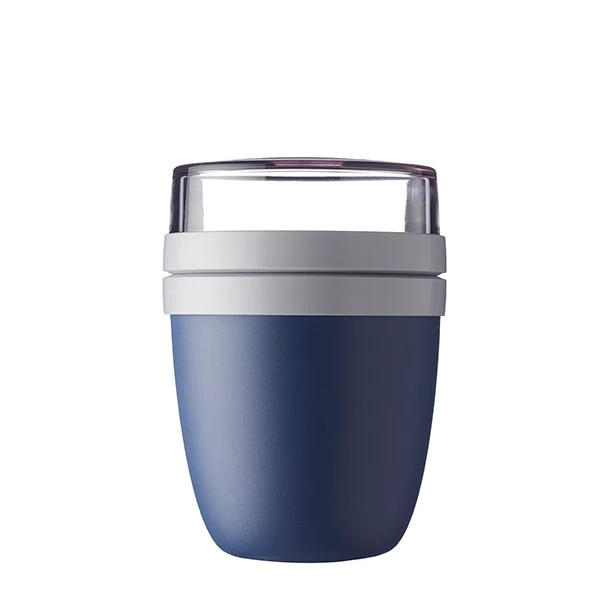 Pot à déjeuner ellipse bleu glacé 700 ml Mepal