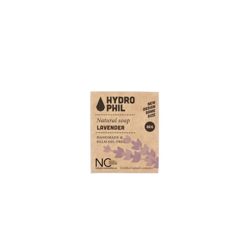 hydrophil Zeep Lavendel 80gr
