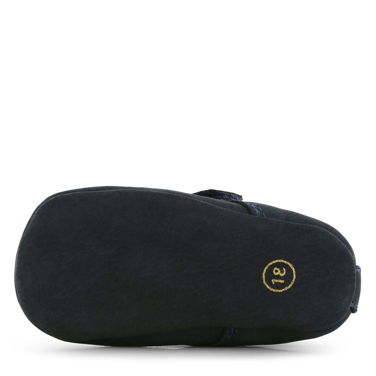 Shoesme Newborn donkerblauw slofje klittenband  | Jongens schoenen