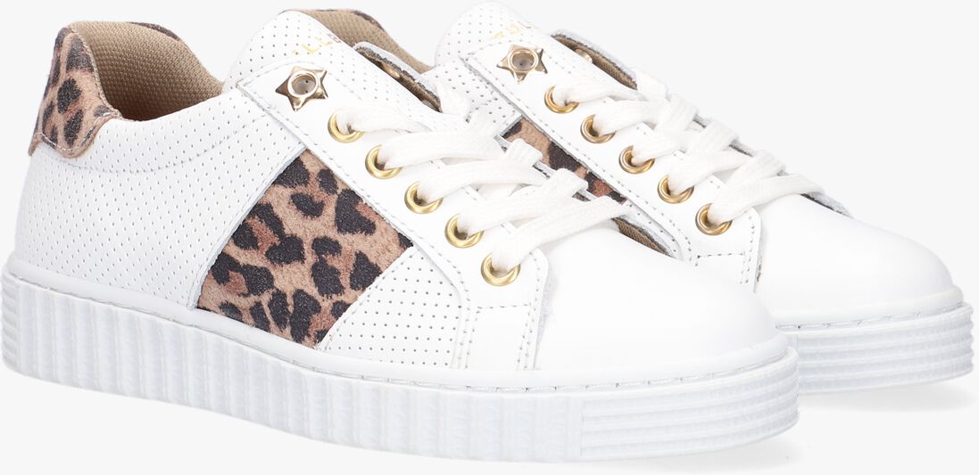 BULLBOXER witte bullboxer lage sneakers aib006e5l