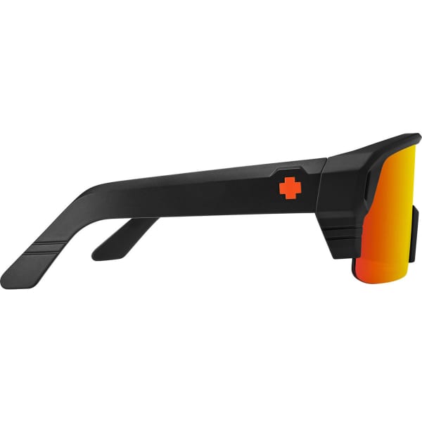Lunette vélo SPY MONOLITH 5050 MATTE BLACK HAPPY BRONZE ORANGE SPECTRA MIRROR