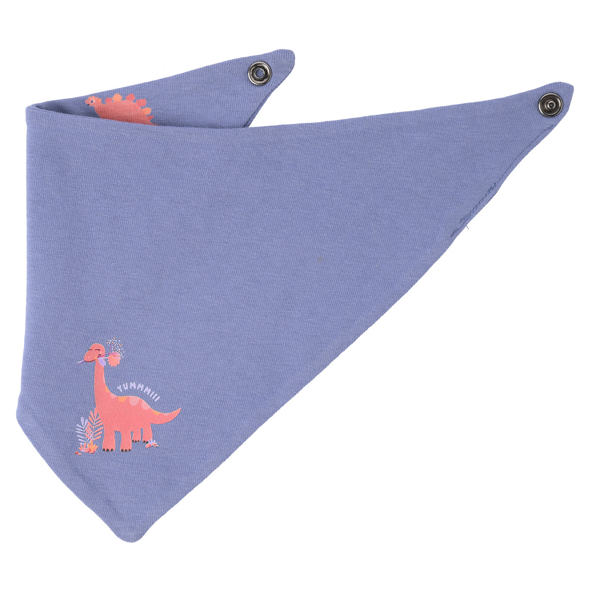 Topomini Baby Bandana mit Dino-Motiven lila