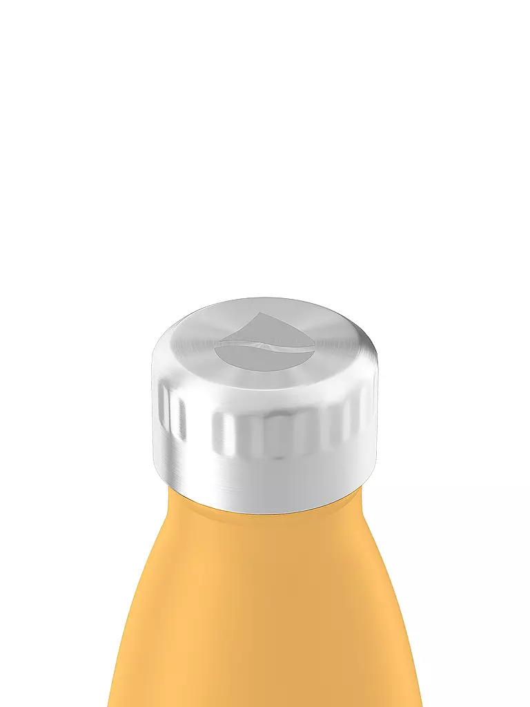 FLSK Isolierflasche - Thermosflasche 0,5l Edelstahl Sunrise gelb