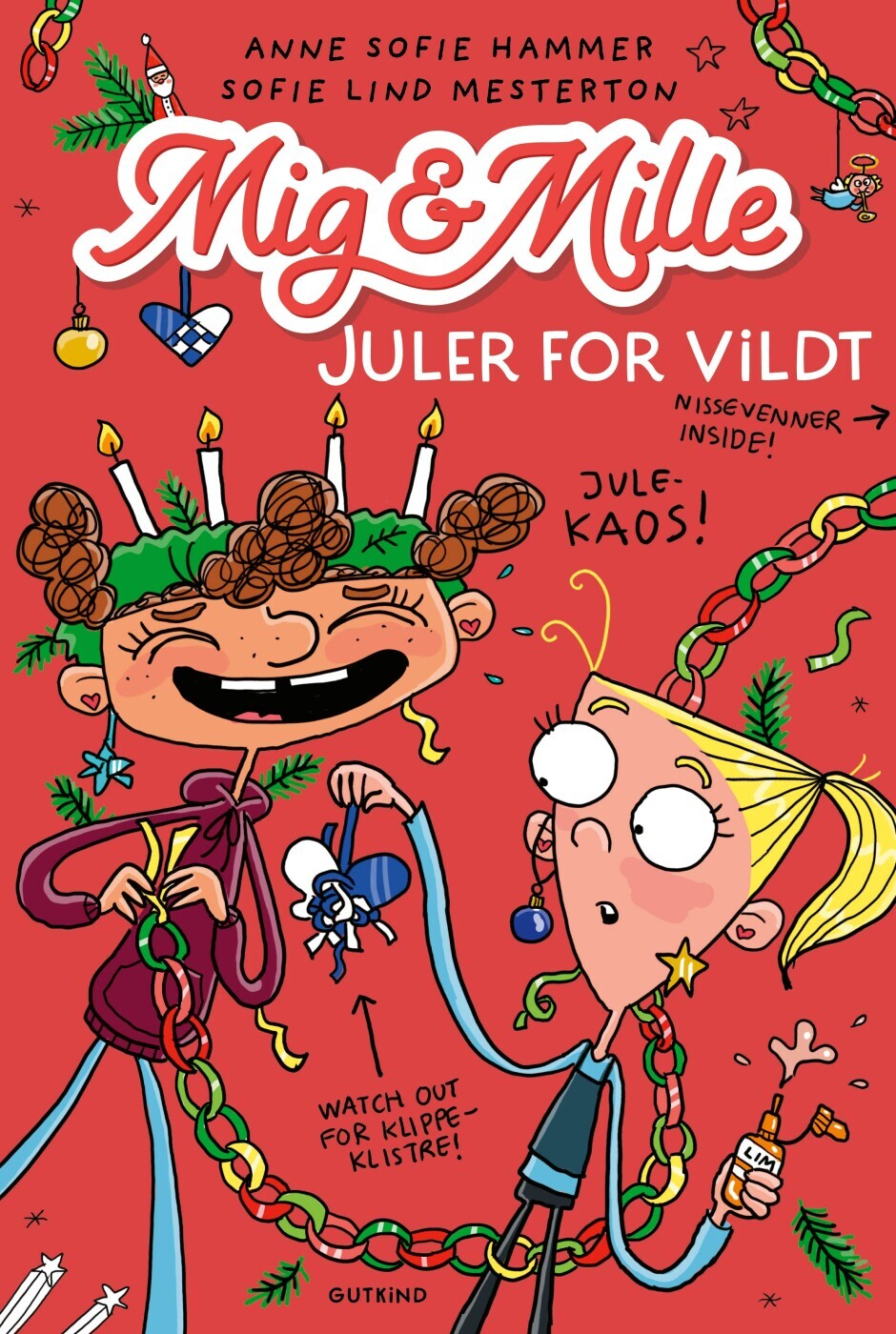 Mig & Mille - Juler For Vildt - Anne Sofie Hammer - Bog