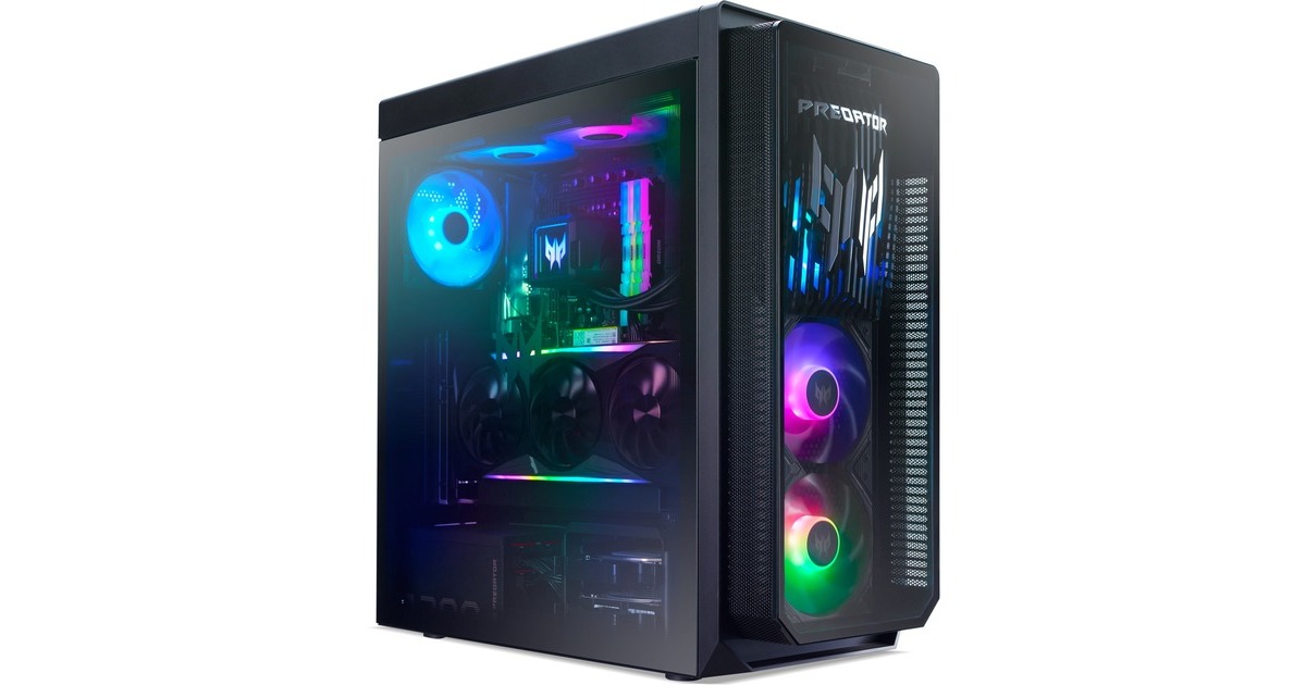 AcerPredator Orion 7000 PO7-660 IU9K85914 gaming pc  (Zwart | U9-285K | RTX 5090 | 64 GB | 2 TB)