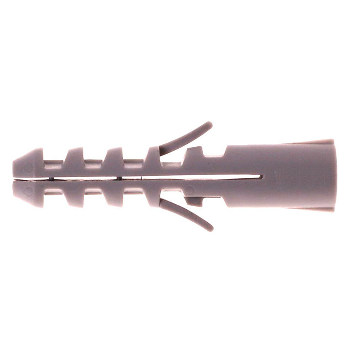 200 chevilles Polypropylène pour murs pleins Ø10x50mm