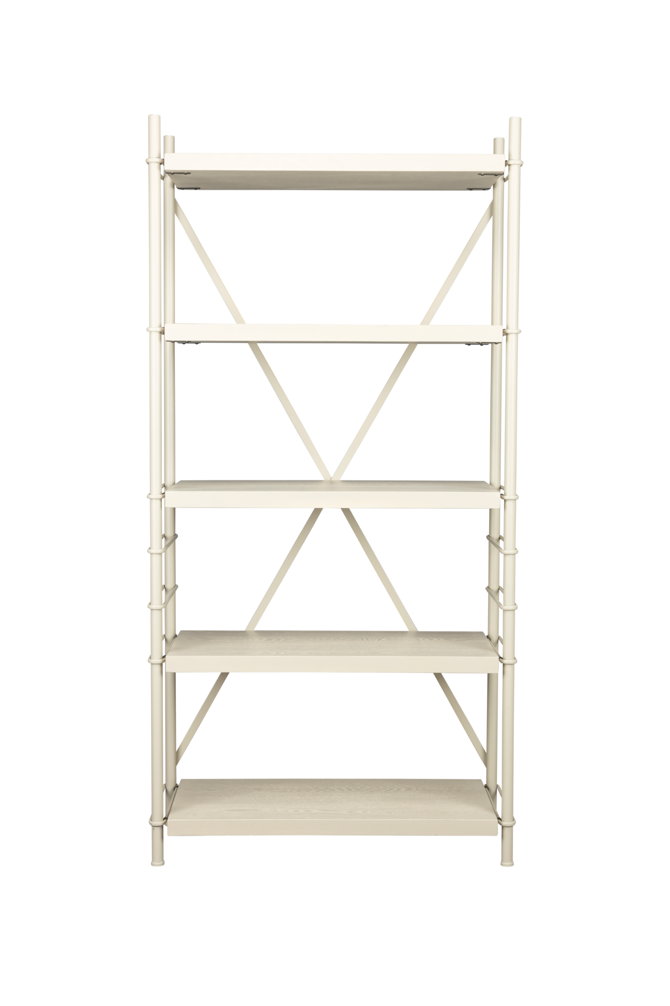 Wandkast Iron beige hoog