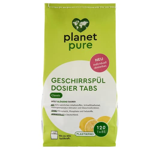 Planet Pure Geschirrspül-Dosier Tabs