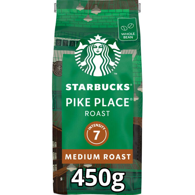 Starbucks Pike place medium roast koffiebonen