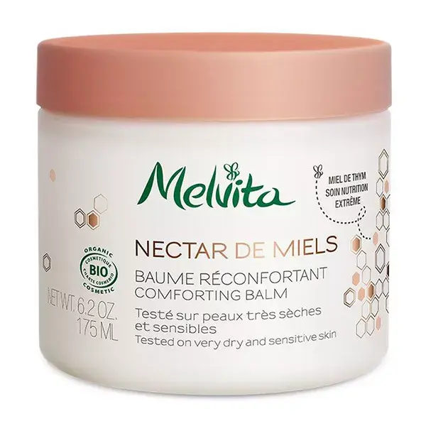 Bálsamo Confortante Orgânico Melvita Néctar de Mel 175ml