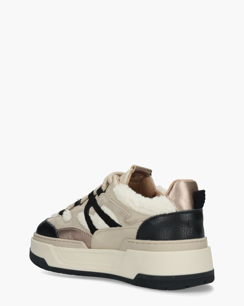 DWRS Label Walton Teddy Beige Damessneakers