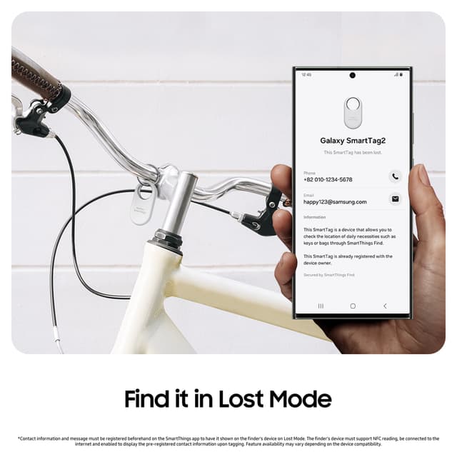 Samsung SmartTag2 Bluetooth tracker (4-pak)