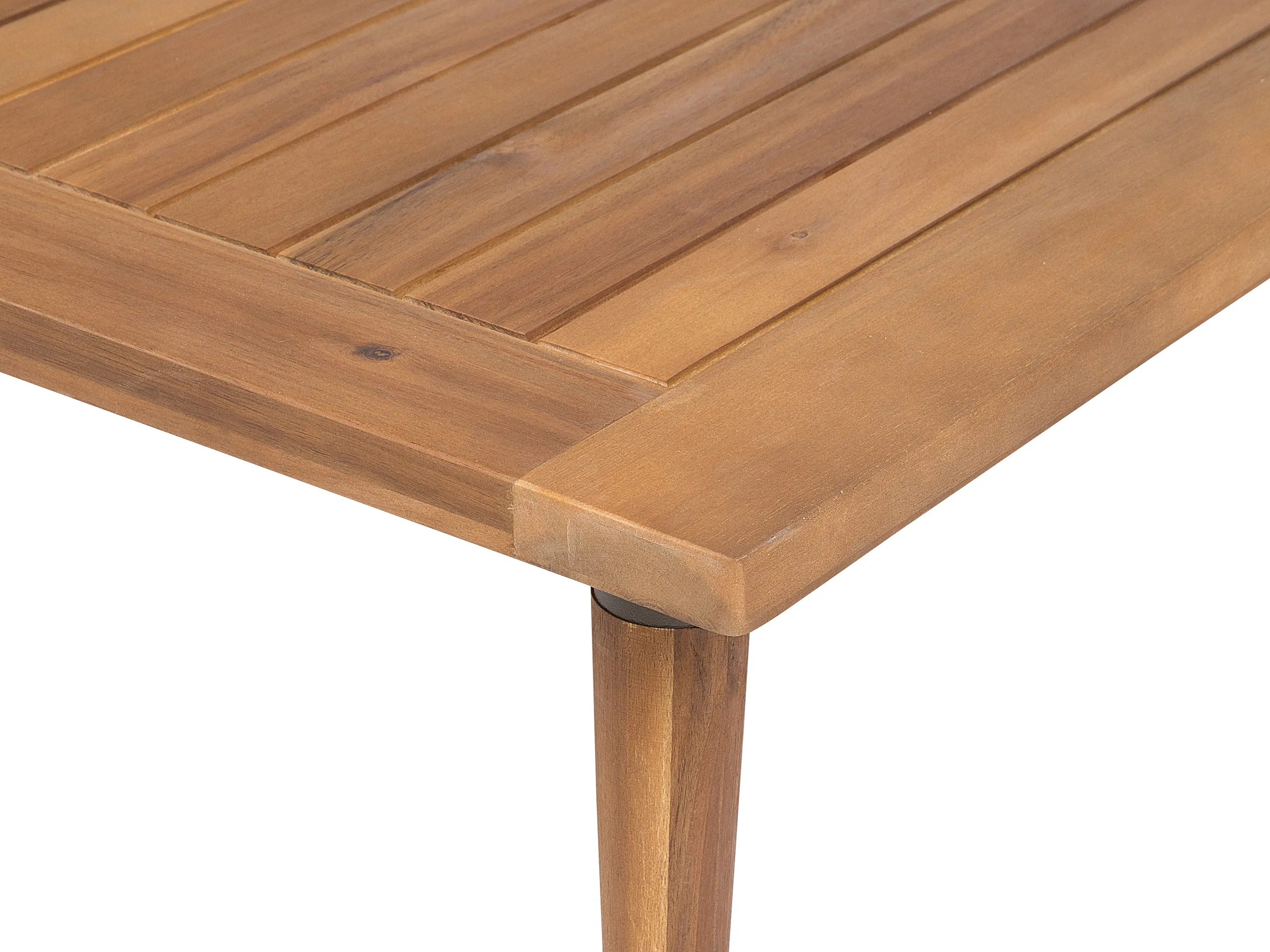 Loungeset met tafel 2-zits FRASCATI modulair Gecertificeerd acaciahout Lichtgrijs