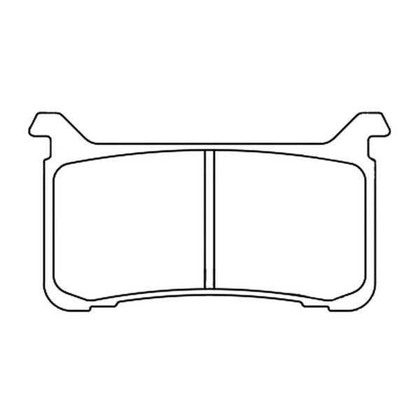 Cl brakes - Plaquettes de frein Racing métal fritté - 1252C60