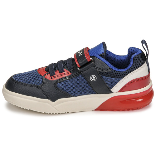 Geox - J GRAYJAY BOY - Bleu / Rouge