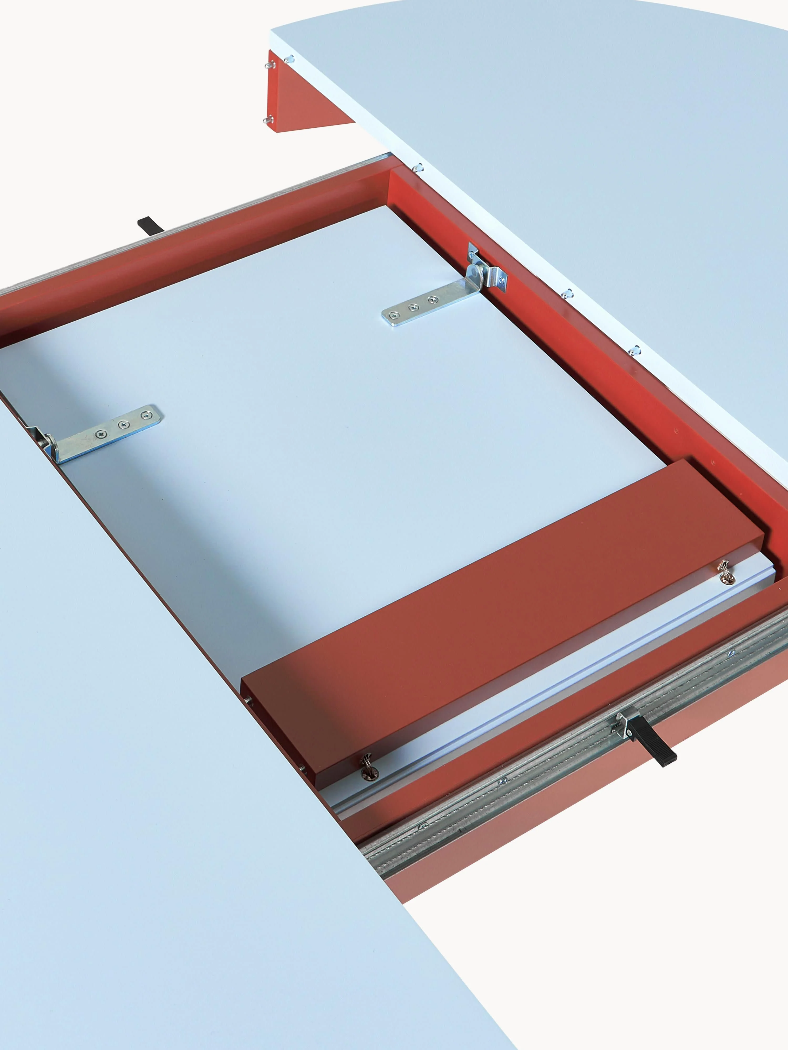 Uitschuifbare eettafel Samos, 100 - 140 x 75 cm