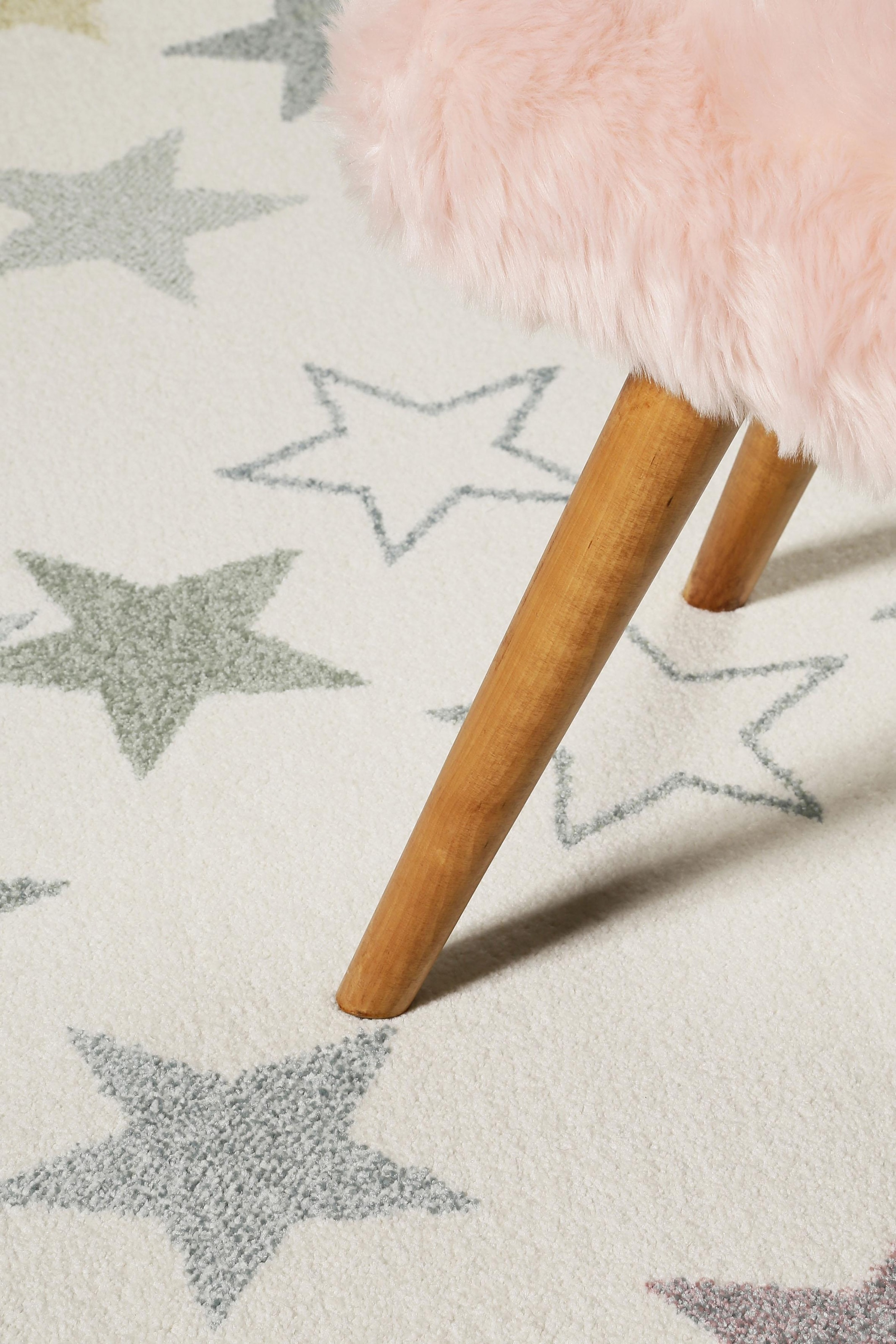 Esprit Kinderteppich »Esterya  ESP-4636« rechteckig 13 mm Höhe Sterne Design, Kurzflor
