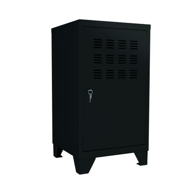 Casier de bureau avec pieds - 74 x 40 x 40 cm - noir