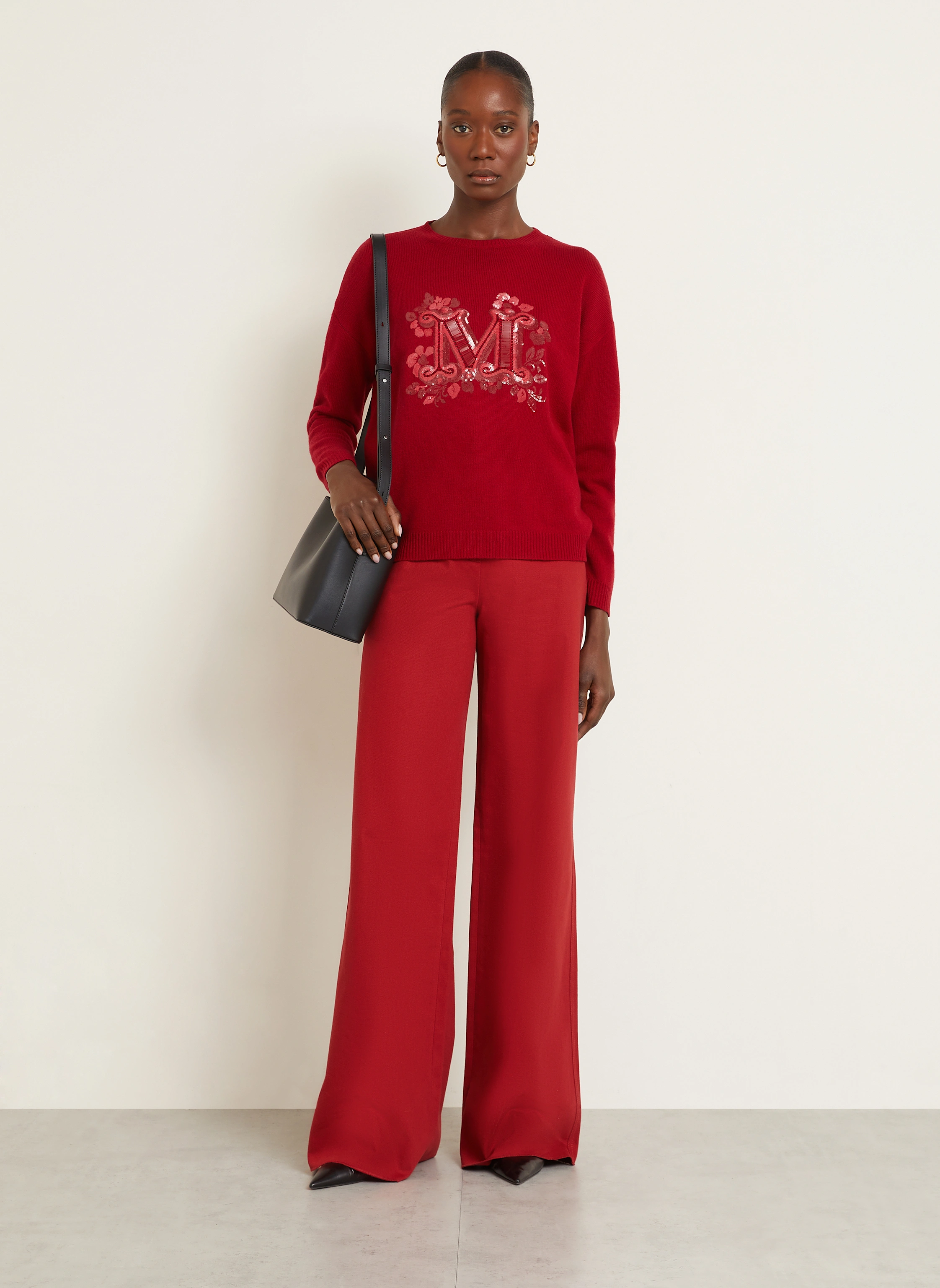 Max Mara Pullover QUOTA mit Pailletten