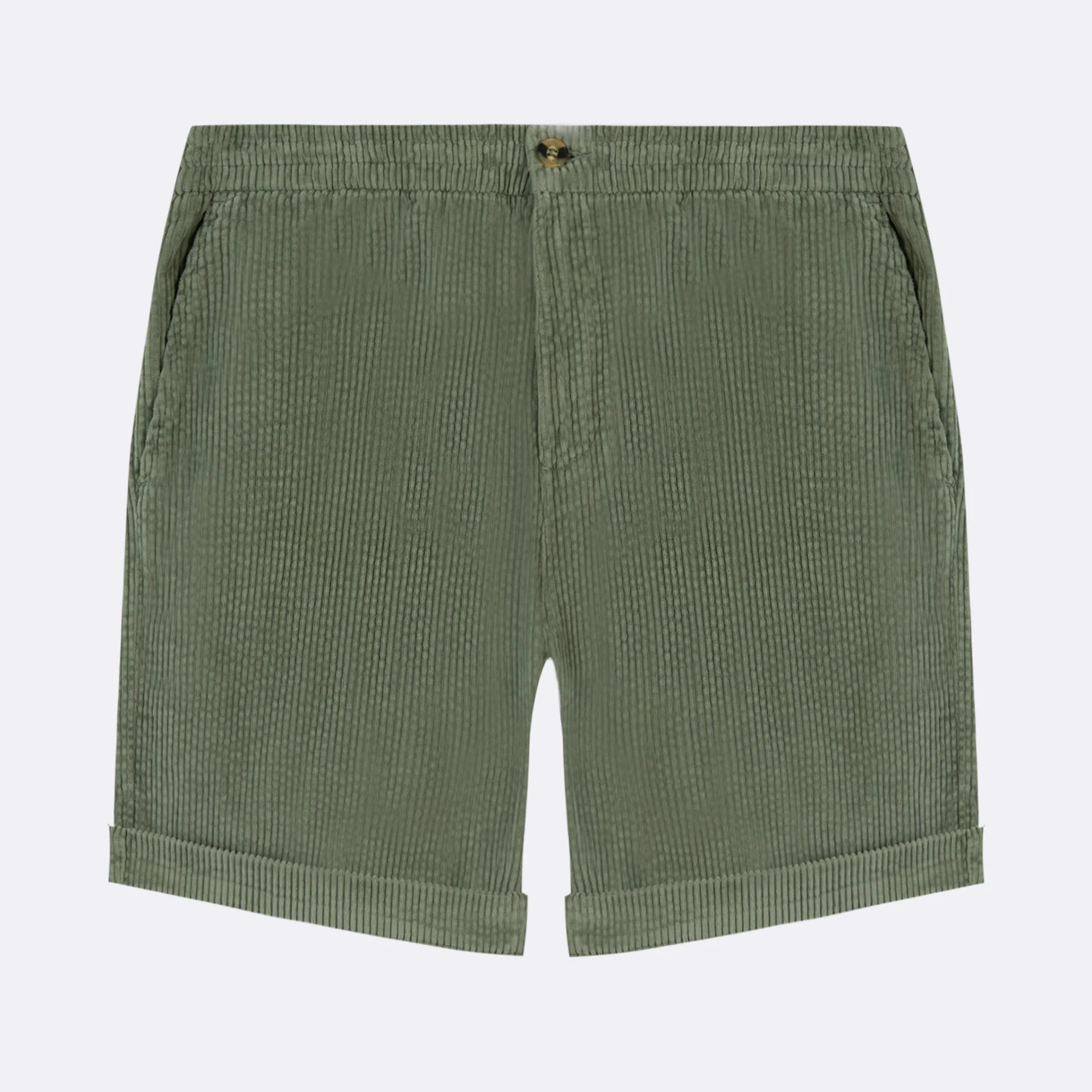 Short vert clair coupe ample coton - modèle chevre