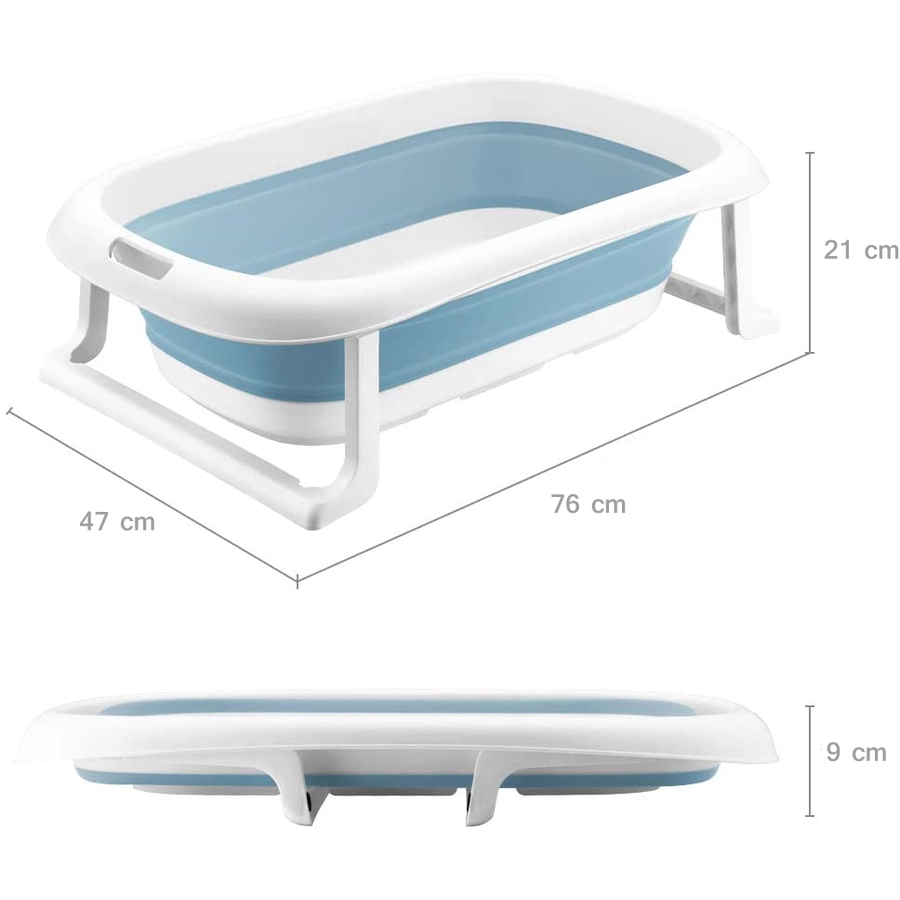 NICEkids Badewanne, Blau-Weiss