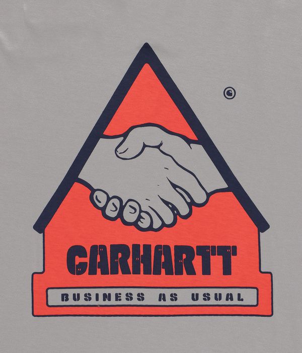 Carhartt WIP Trade Organic T-Shirt (misty grey)