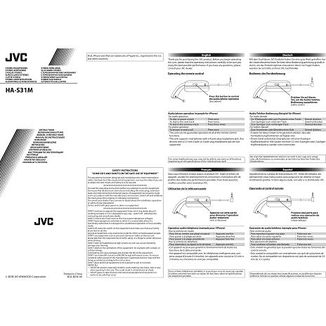 JVC hovedtelefoner S31M On-Ear wired - black