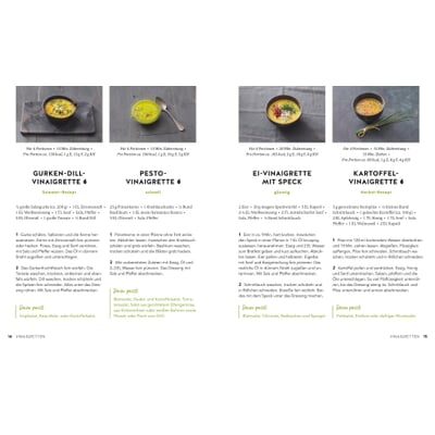 1 Salat - 50 Dressings - Von fruchtig bis pikant