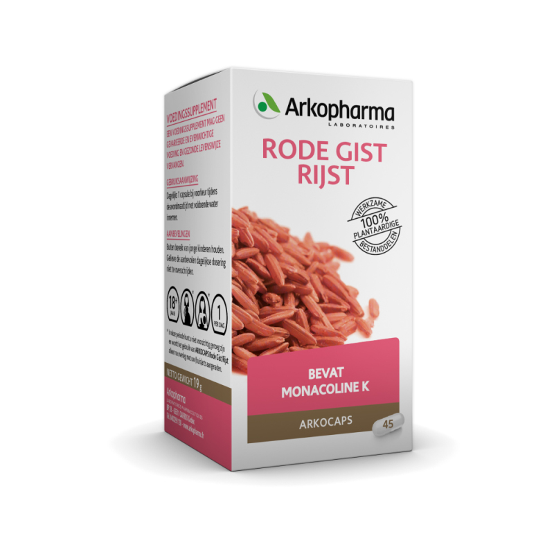 Arkocaps Rode Gist Rijst 45 capsules