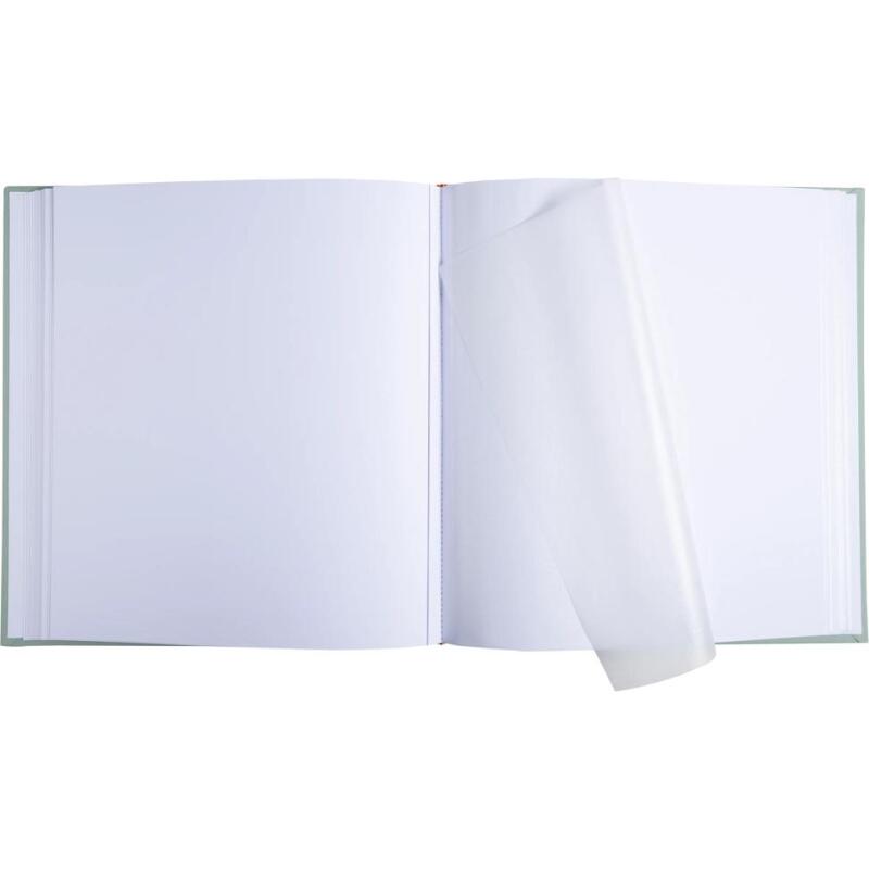 Album photo livre 60 pages blanches AutentiK - Vert sauge