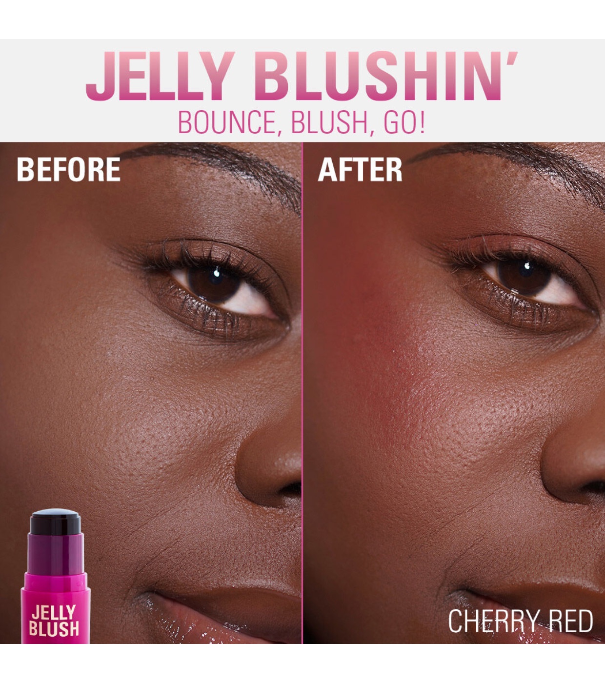 Revolution - Jelly Lip e Cheek Tint Jelly Blush - Cherry Red