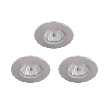Philips inbouwspot Dive 5.5W 2700K Nikkel 3-pack