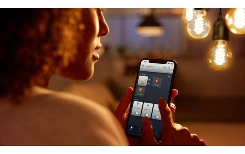 Philips Hue LED-Leuchtmittel »White E27« E27