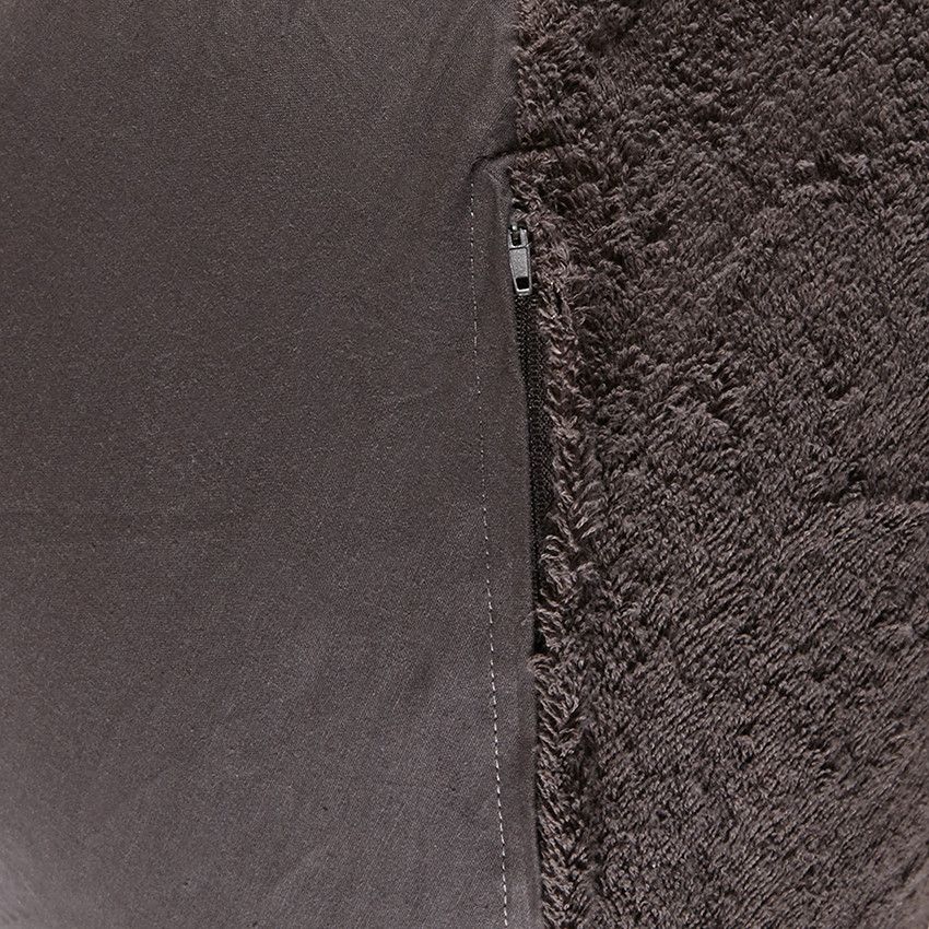 Housse de coussin d'allaitement - Gris anthracite - Doré