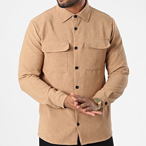 Chemise Manches Longues SH-46 Camel