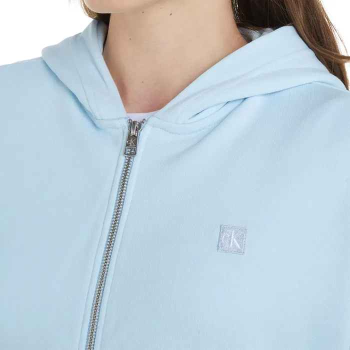 Calvin Klein Embroidered Badge Zip Vest Dames