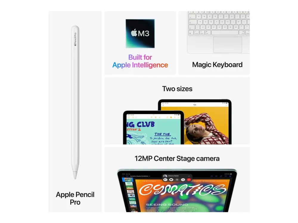 Apple 13-inch iPad Air M3 Wi-Fi - Tablet - 128 GB - 13