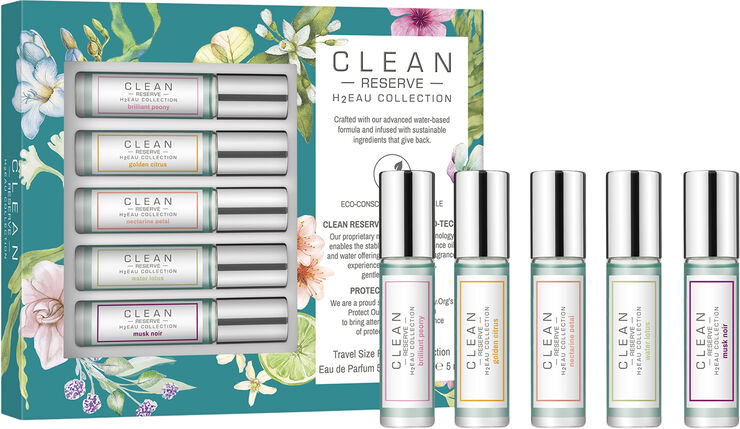 Clean Clean Reserve H2Eau 5-Pack Rollerball Layering Set 5x5ml